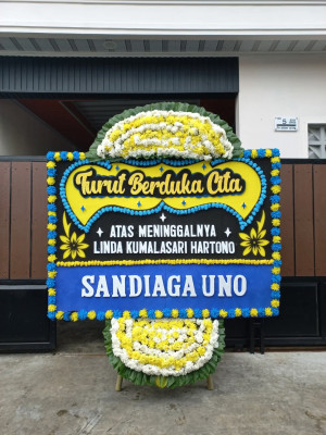 Papan Bunga Duka di Sangkrah
